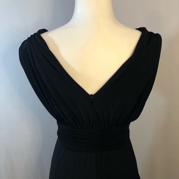 BOGO🖤 MARILYN MONROE BLACK MIDI FLOWY V NECK - Picture 4 of 8